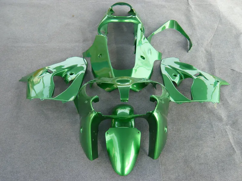 Top-rated Motorcycle Fairing kit for KAWASAKI Ninja ZX9R 00 01 ZX 9R 2000 2001 ABS Complete Green Fairings set+Gifts KB12 | Автомобили и
