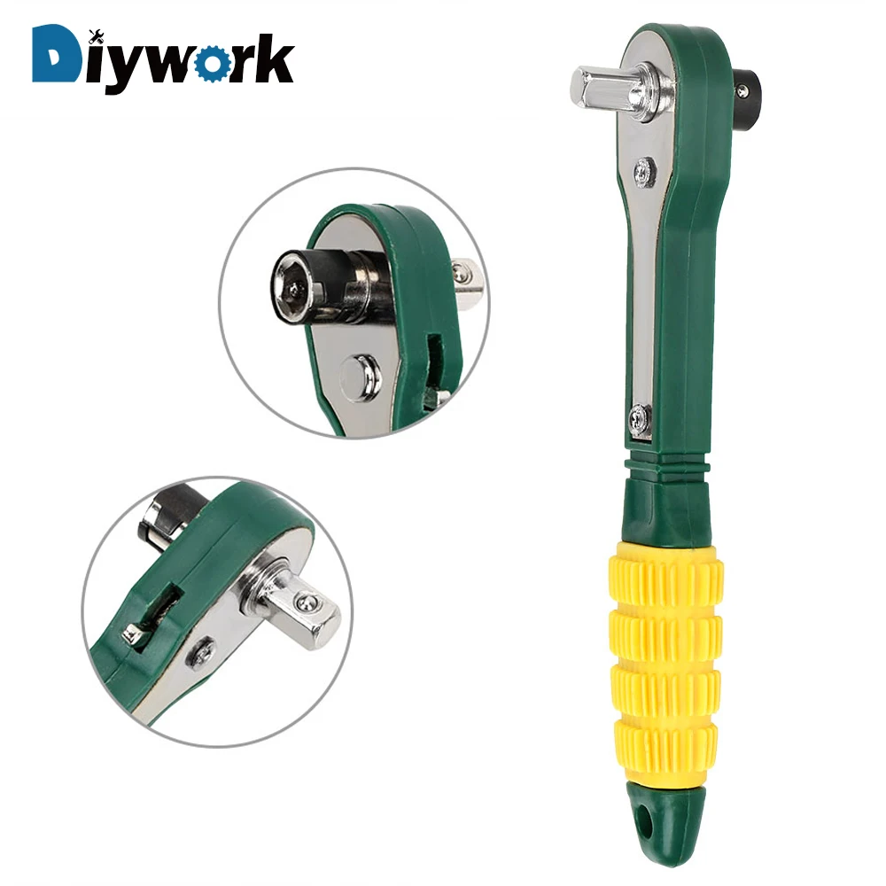 DIYWORK 1/4 Отвертка стержень быстрая розетка гаечный ключ инструменты Трещоточный