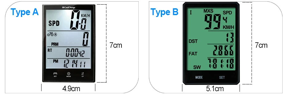 Coolизменить водонепроницаемый беспроводной Велосипедный компьютер Спидометр Одометр непромокаемый велосипедный компьютер горный велосипед MTB секундомер