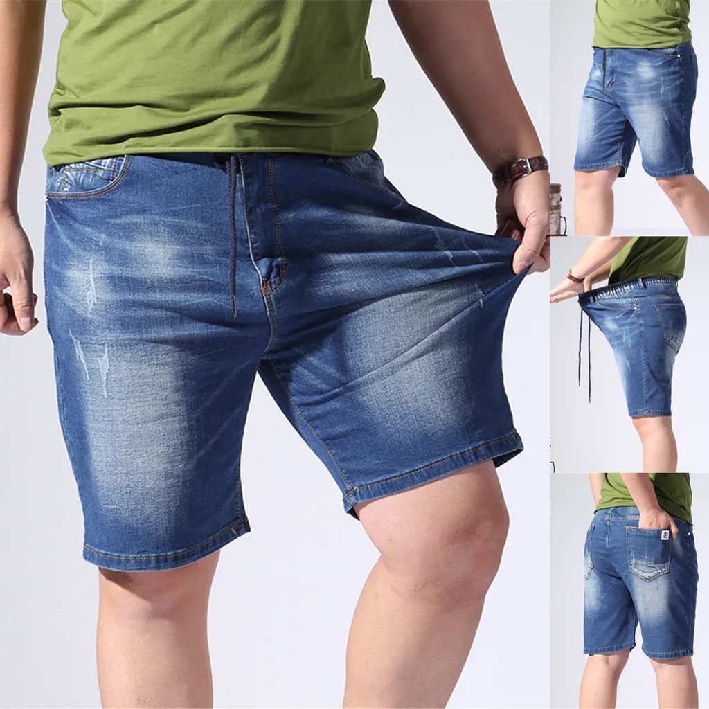 JAYCOSIN New Summer Men Jeans pants Casual Hommes Shorts Skate Board Harem Fashion Jean Plus Size pants joggers 9614