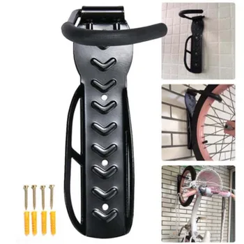 

1PCS Bicycle Wall Mount Hanger Bike Stand Wall Holder Mount Bicycle Mountain Bike Garage Storage Wall Mounted