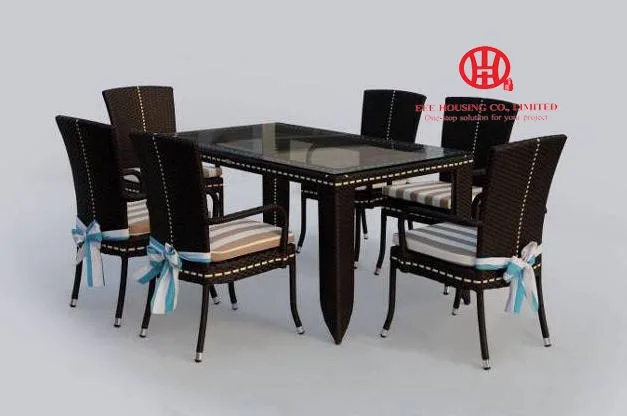 Best Price outdoor furniture patio garden wicker dining set,Elegant garden Aluminum dining table and rattan chair,dining room set Best Price outdoor furniture patio garden wicker dining set,Elegant garden Aluminum dining table and rattan chair,dining room set