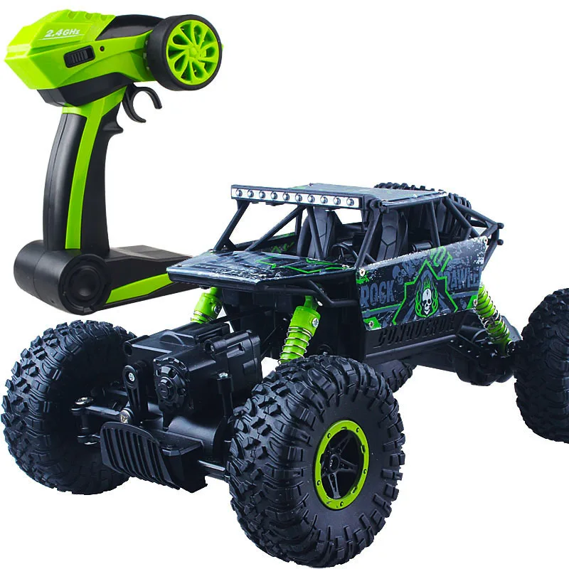 

RC Car 4WD 2.4GHz Crawlers Rally climbing Car 4x4 Double Motors Bigfoot Car Remote 05033 Toys