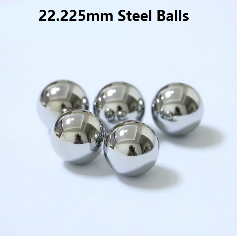 

1kg/lot (about 22pcs) Dia 22.225mm 7/8" inch steel balls Diameter 22.225 mm Bearing balls Precision G10 Free Shipping