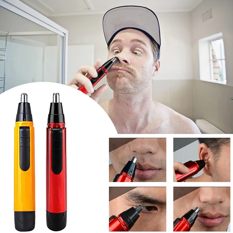

Personal Face Care Stainless Steel Nose Ear Hair Shaver Trimmer Vibrissa Removal Clipper Shaver