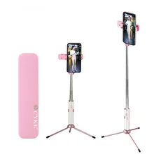Bluetooth мини селфи палка из нержавеющей стали мобильный телефон Интегрированный для IPhone 8 XS MAX селфи фото универсальные палочки для селфи
