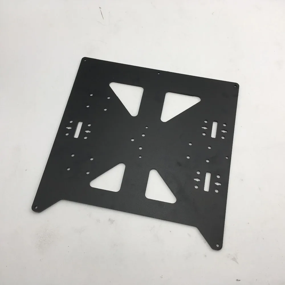 Funssor Reprap Prusa i3/Anycubic MEGA i3 черный анодированный алюминий сплав с подогревом опорная