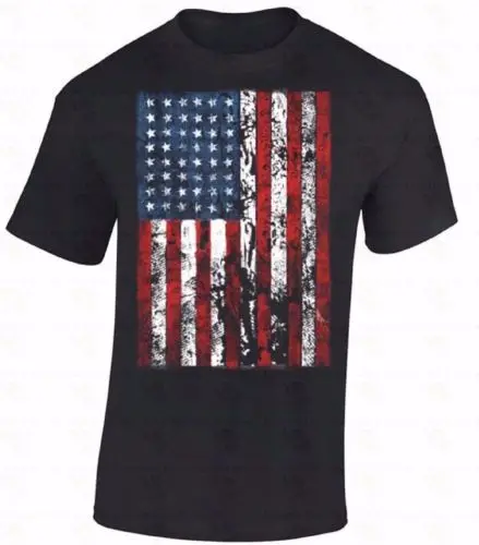 American-Flag-T-Shirt-men-Distressed-patriotic-tattered-vintage-USA ...