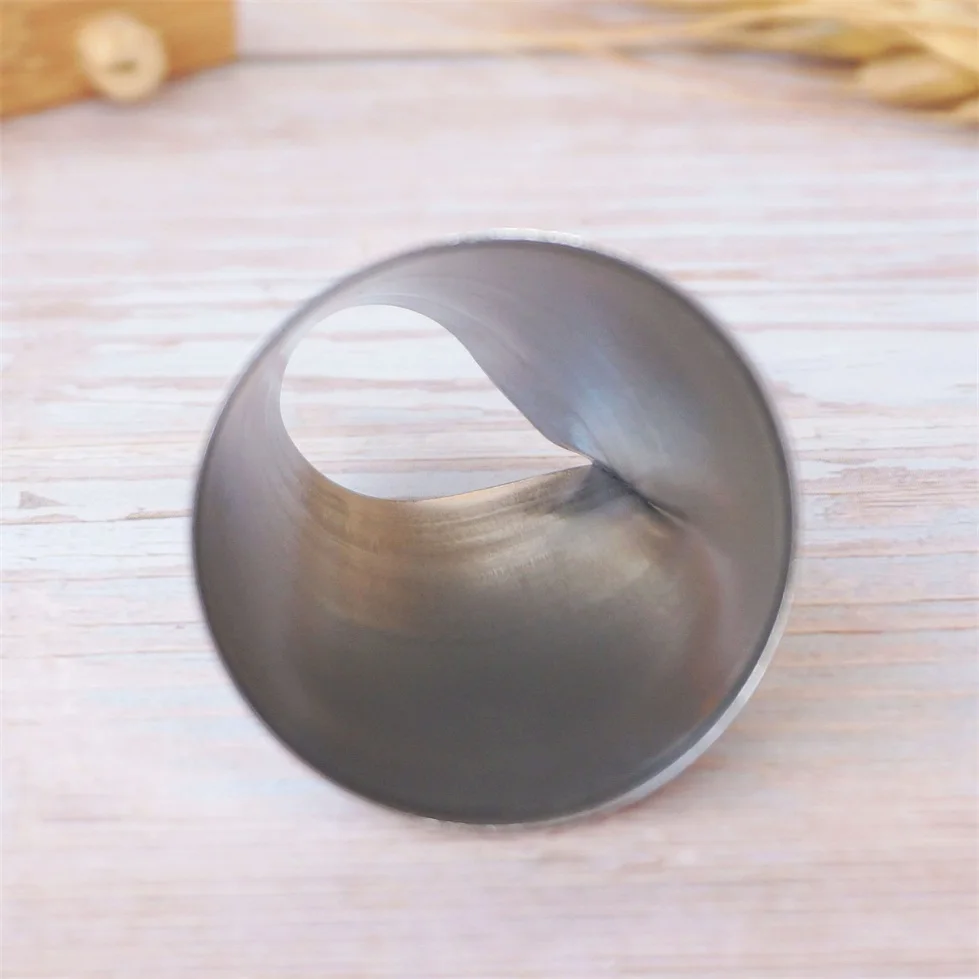 #F04 Round Water droplets shape Piping Tip Decorating Mouth Nozzle Pastry Tips Fondant peach Cake Decorating Sugarcraft Tool