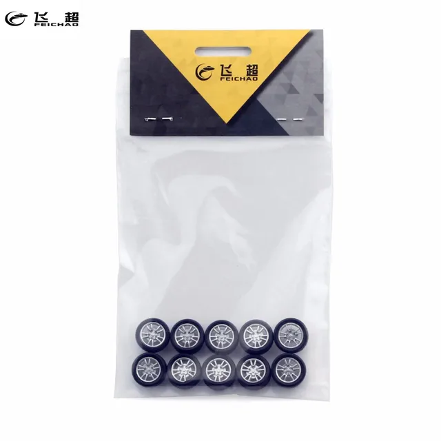 Special Offers feichao 10pcs 2*16mm Mini Rubber Wheels 4WD Wheel DIY Technology Small Production RC Model Accessories