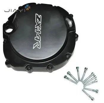 

CNC Billet Stator Engine Cover Crankcase Crank Case Generator Right Chrome Fit For Kawasaki ZX 14R ZX14R ZZR1400 2006-2009 07 08