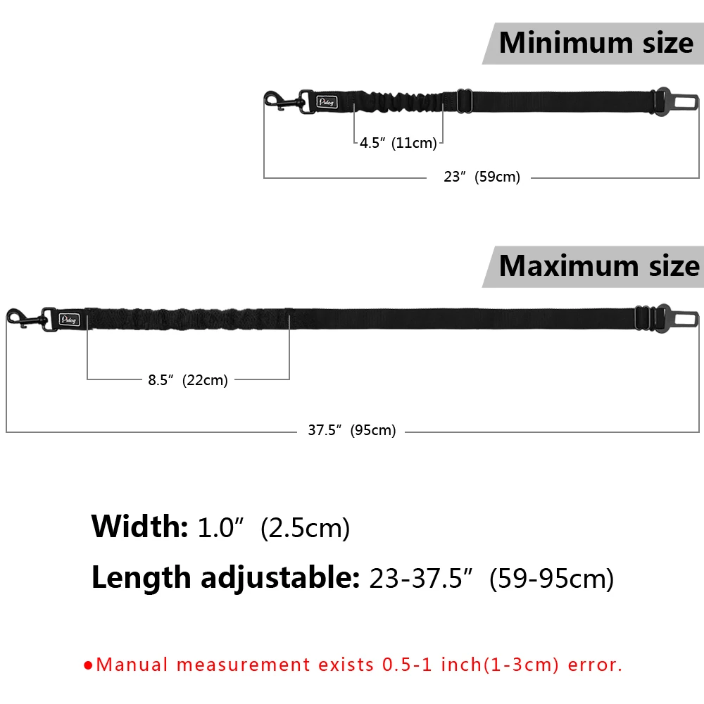 Регулируемый автомобильный ремень безопасности для собак и кошек безопасные поводки ремень безопасности для транспортного средства нейлоновый автомобильный Фиксатор с эластичным банджи-поводком