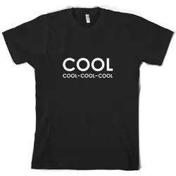 Cool-Mens T-ShirtCommunity Колледж-10 цветов Футболка с принтом мужские короткий рукав Горячая Топы Футболка Homme