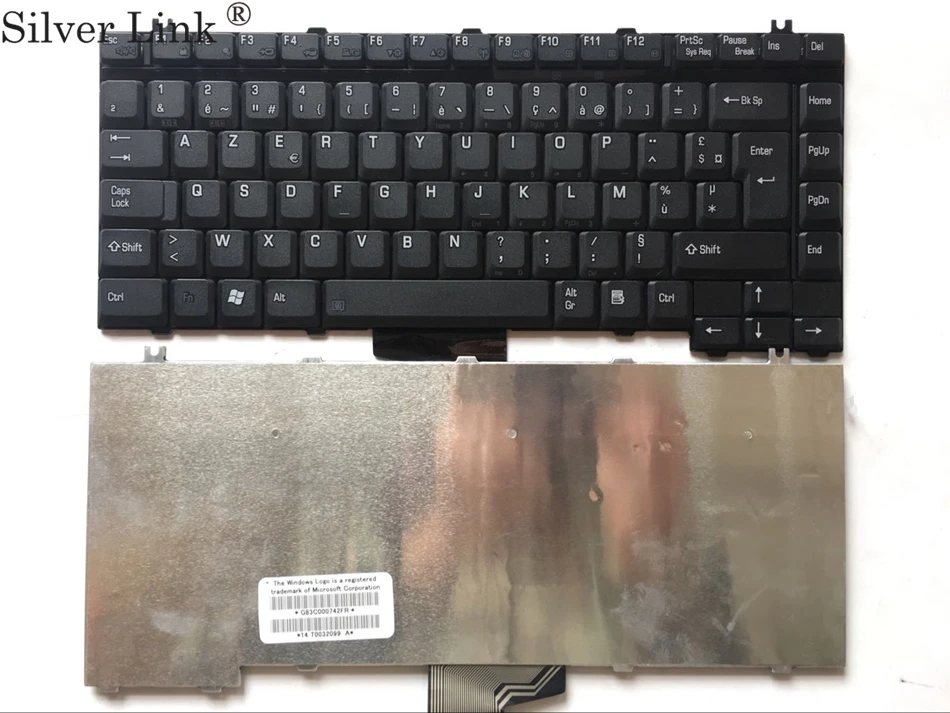 FR Французская клавиатура ноутбука для Toshiba M60 M30 M70 M100 M105 A100 M110 черная французская
