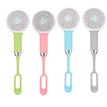 Portable Handheld Monopod Super Mute USB/Battery Mini Fan Cooling Cooler 2 with LED for Computer PC USB Gadgets