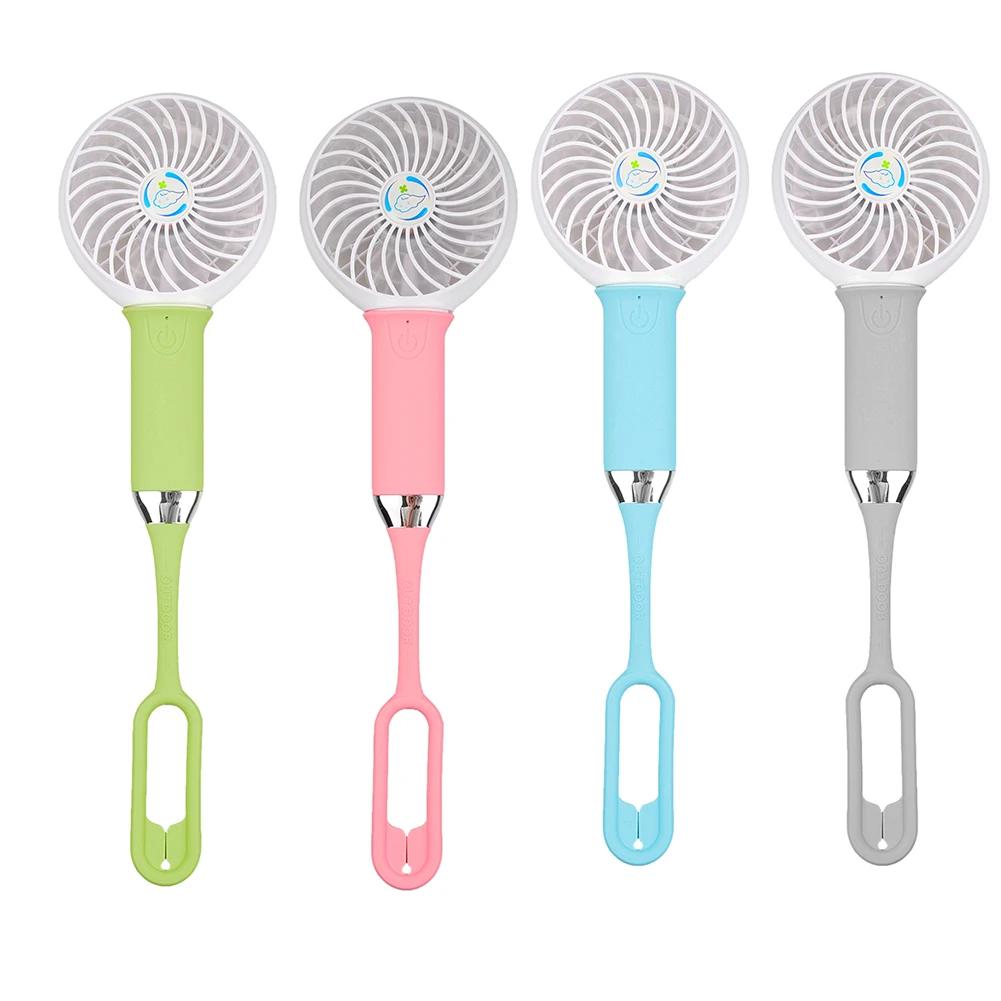 Portable Handheld Monopod Super Mute font b USB b font Battery Mini Fan Cooling Cooler 2
