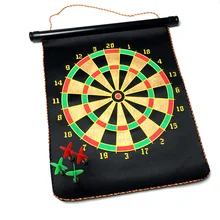 Горячая Распродажа магнитные наборы Дартс магнитная доска для Дартса+ 4 шт. магнитные дартс 12 дюймов/15 дюймов