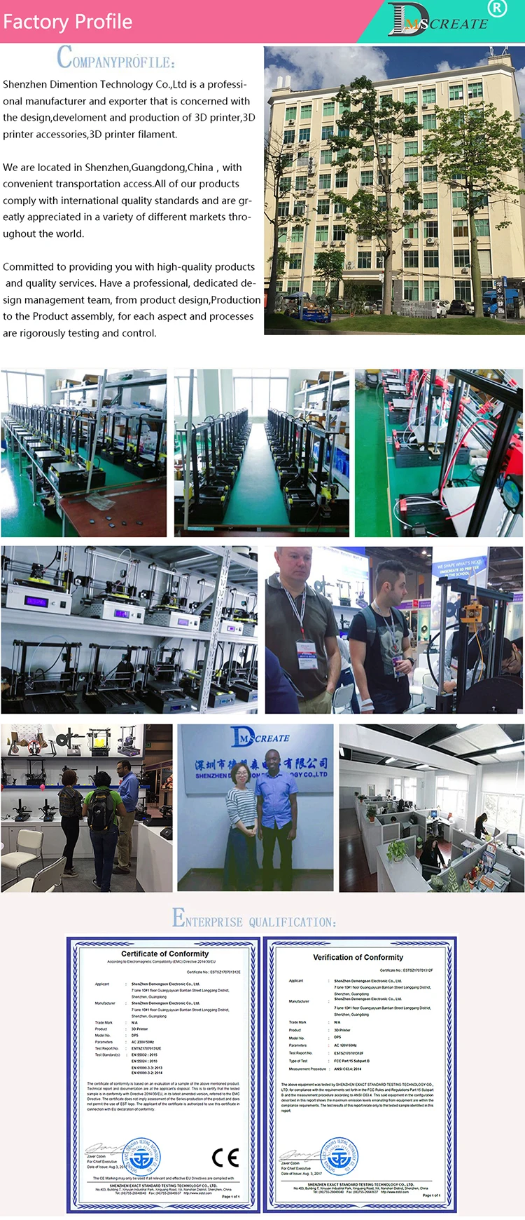 3d printer factory