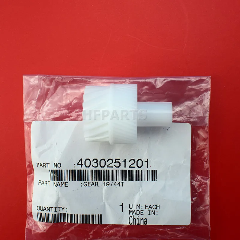 

4pcs New developer gear 19T/43T for Konica Minolta BH283 350 250 362 283 363 developer drive gear 4030251201