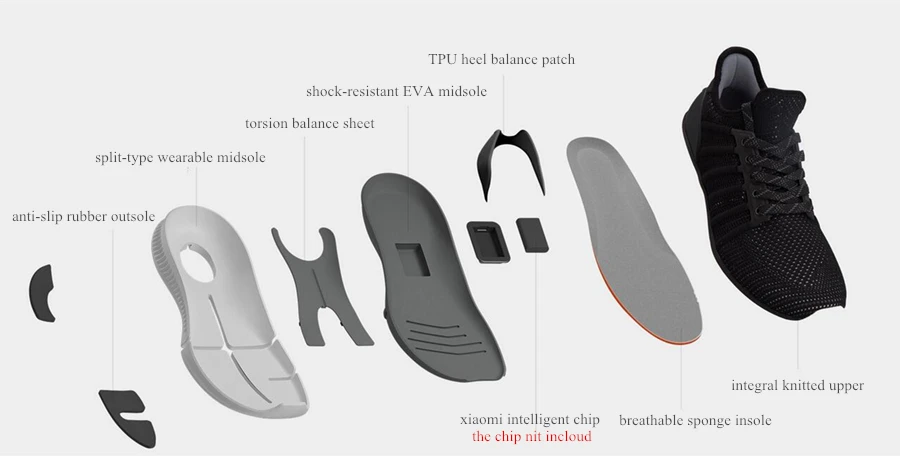 Xiao mi jia, умные мужские кроссовки для бега, для спорта на открытом воздухе, мужские кроссовки, дышащая сетка, zapatillas mujer, с поддержкой смарт-чипсета