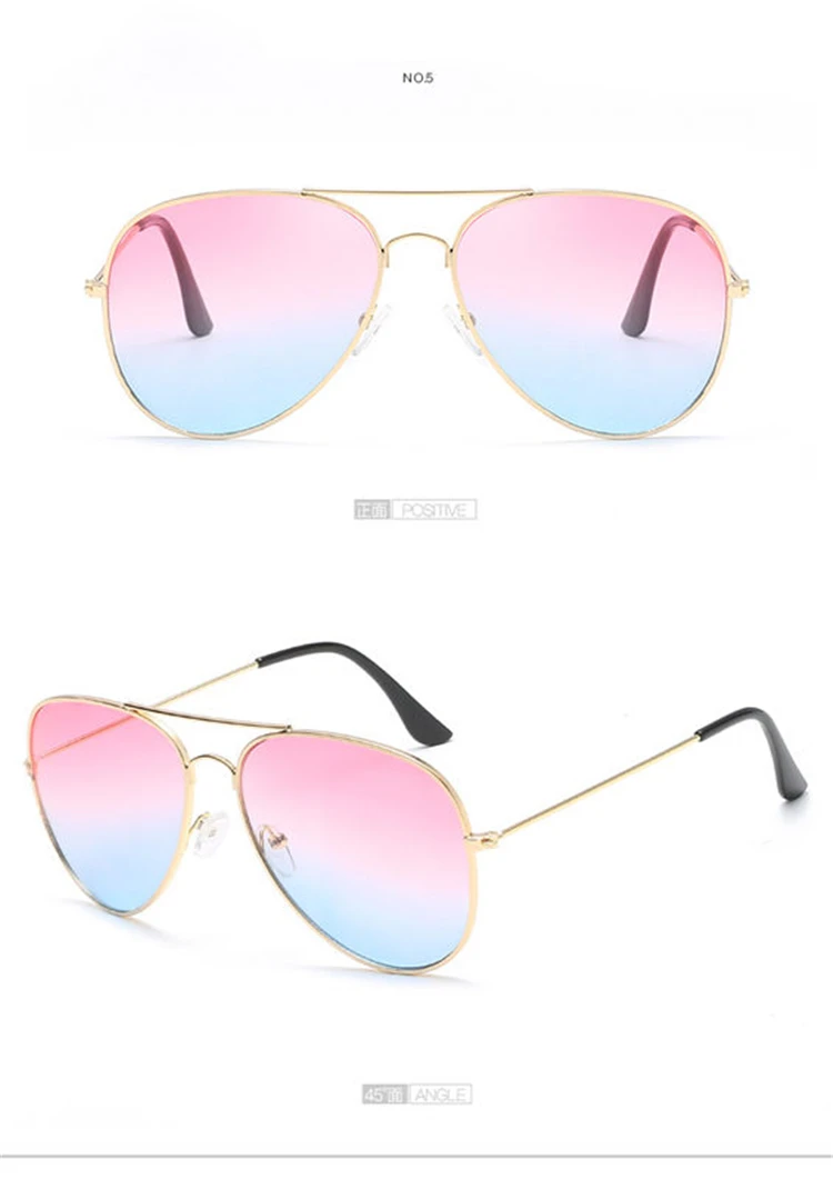 Fashion Aviator Sunglasses Women Men Mirror Pilot Sun Glasses For Women Eyeglasses Frames Retro Female Sunglass Eyewear Oculos (4)