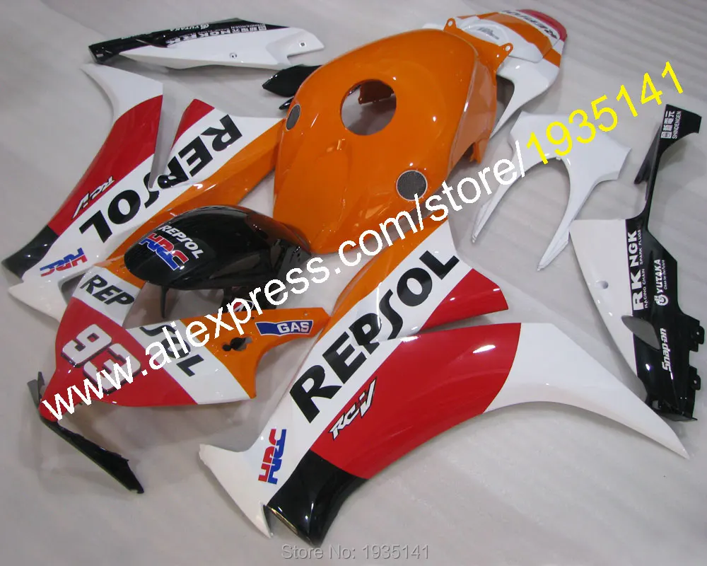 Для Honda CBR1000RR Repsol 2012- CBR 1000RR CBR1000 RR Sportbike обтекатель для кузова мотоцикла(литье под давлением