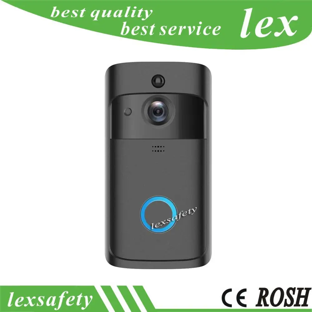 

IR Alarm Wireless Security Camera Door Bell WIFI Doorbell Camera For Apartments,wireless Radio visual intercom doorbell viewer