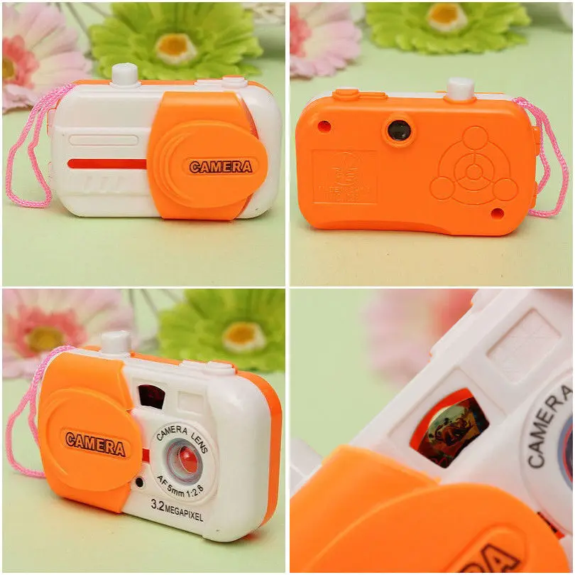Niño cámara de simulación Nuevo Ninos Bebe aprendizaje Estudio Camara Hacer Foto Juguetes Educativos Regalo Aleatoriamente Animal