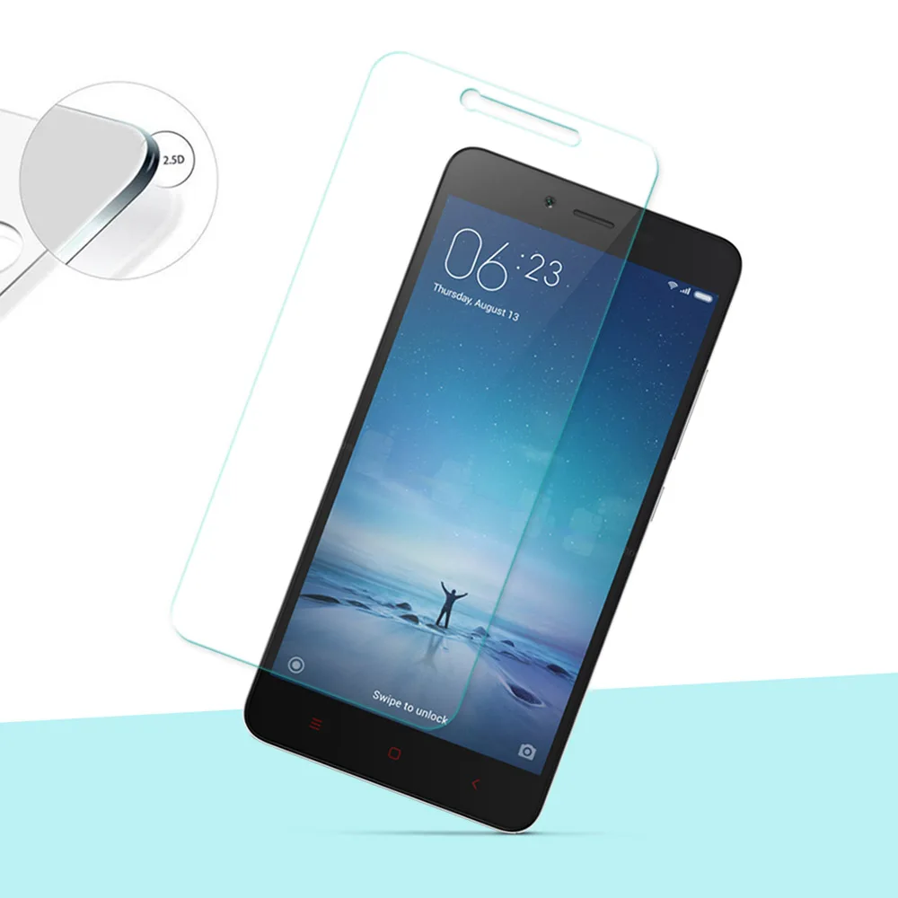 2pcs Full Cover For Xiaomi Redmi Note 2 Screen Protector