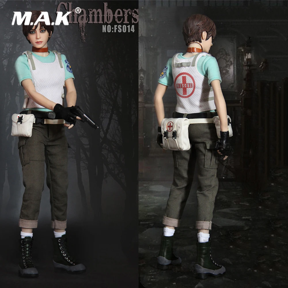 

For Collection SW Ourworld Resident Evil Rebecca Chambers FS014 1/6 Scale Model Figure Toy Collectible Toys for Fans Gift