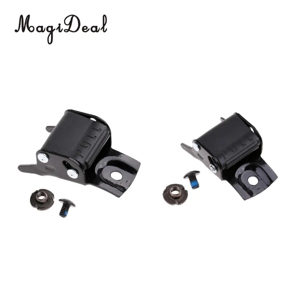 MagiDeal 2 Pieces Replacement Inline Skates Strap Buckle Adults Roller Skating Skate Shoes Attachment Tool Unisex Outdoors