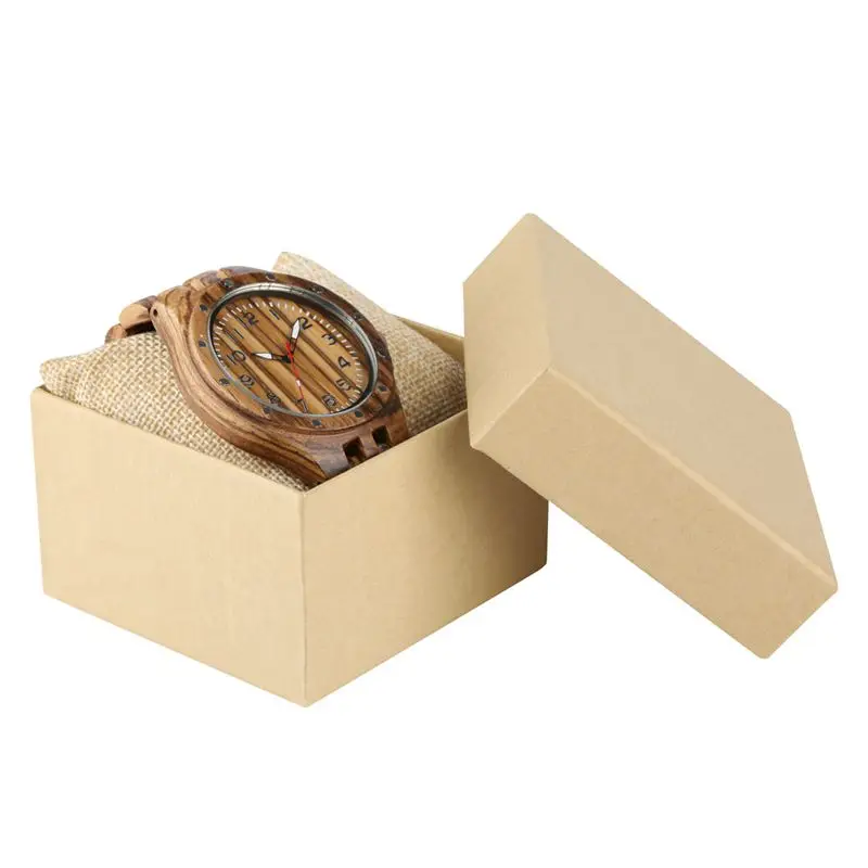 Vintage Wooden Watch Men rivet Case Zebra Wood Watches for Man Hour Clock Full Wooden Bracelet Quartz Wristwatches Gifts Items 2019 2020 2023 (12)