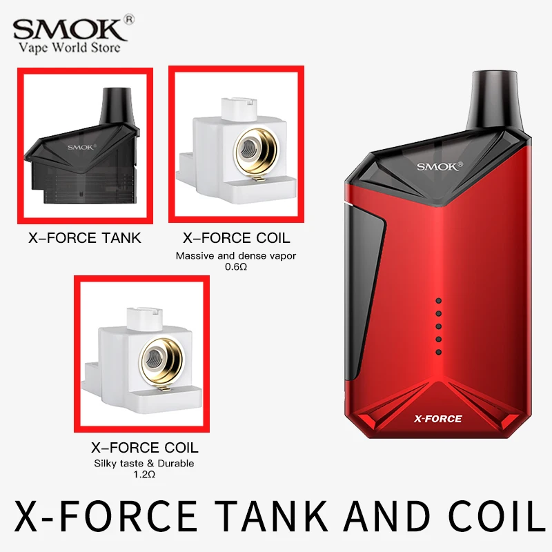 Vape SMOK X-FORCE катушка бака для x force kit атомайзер Core электронная сигарета набор
