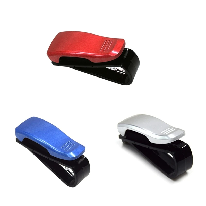 

Car Auto Sun Visor Glasses Sunglasses Clip Card Ticket Holder Vehicle Ticket Receipt Card Clip Storage Holder Interior Supplies
