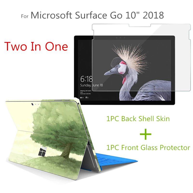 Защитная пленка для экрана планшета Microsoft Surface Go 10 &quot2018 защита цветной принт