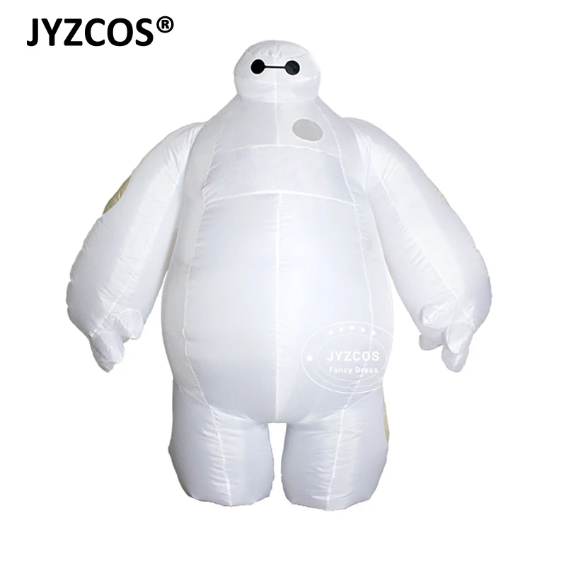 

JYZCOS Adult Inflatable Baymax Costume Halloween Cosplay Costume New Big Hero 6 Mascot Costume Party Fancy Dress for Men Women
