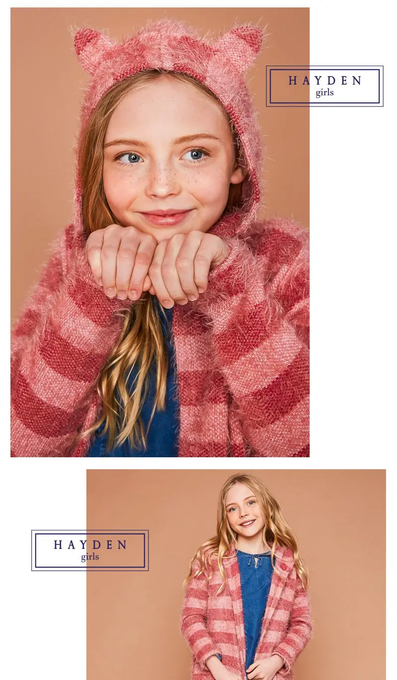 Girls Mohair Cardigan G5058-3