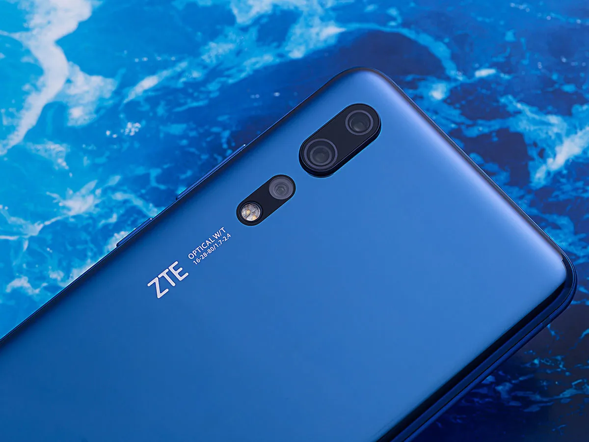 zte Axon 10 Pro Snapdragon855 Dual SIM 6,4" изогнутый экран 8 ГБ/12 Гб ram 256 ГБ rom экран отпечатков пальцев OTA Play Store