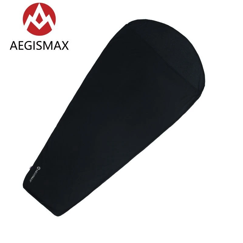 AEGISMAX 5/8 Цельсия спальный мешок вкладыш Мумия конверт наружный замок температуры Кемпинг портативный одноместный спальный лист