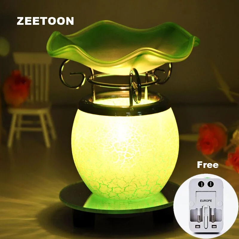 220V Glass Essential Oil lamp Dimming Electric Perfume Diffuser