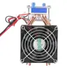 1 PC Thermoelectric Cooler Semiconductor Refrigeration Peltier Cooler Air Cooling Radiator Water Chiller Cooling System Device ► Photo 2/6