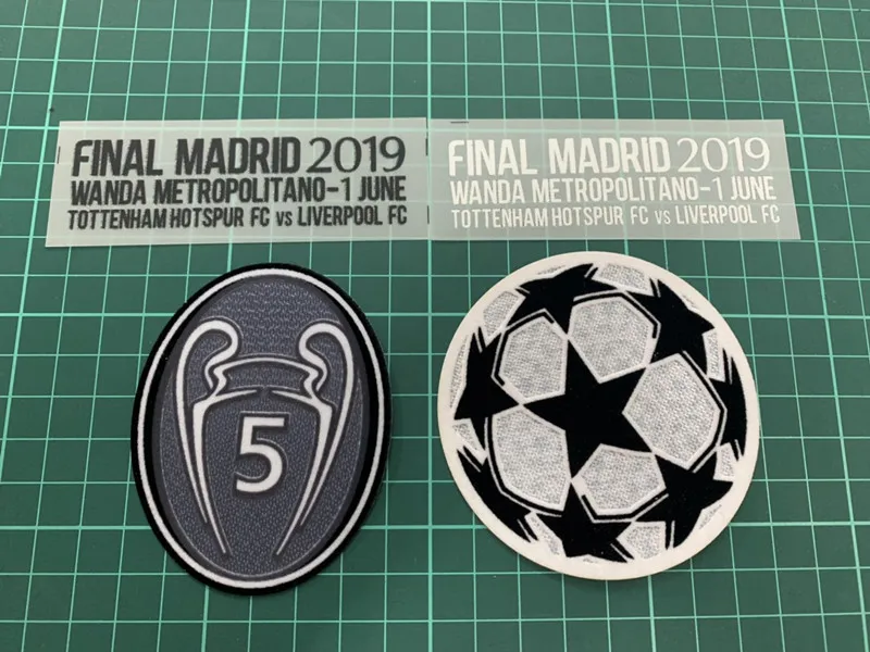 UCL FINAL Мадрид 2019 матч деталь патч футбольная нашивка|Заплатки| |