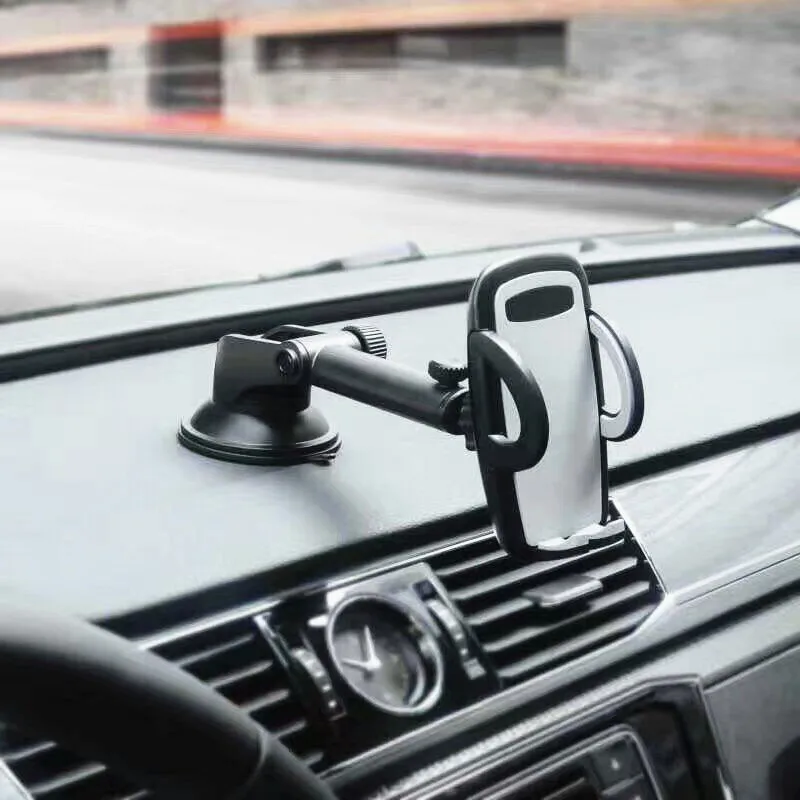  Rotary Suction CD Slot Car Air Vent Clip Mobile Phone Car Holders Stands For Xiaomi MI6 M5X/Wiko Je