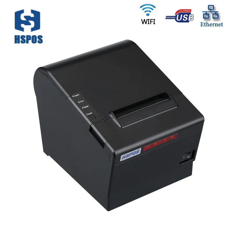 Hig скорость 80 мм Wi Fi iot термальный принтер счета поддержка opos с beeper может получить