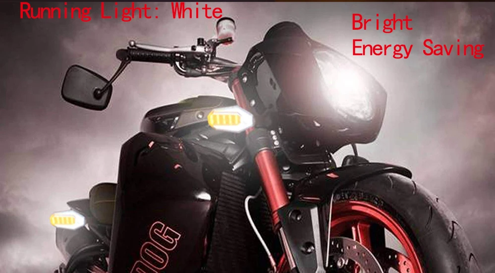 Мотоцикл светодио дный указатели поворота Янтарный лампа сигналы Индикаторы шоры 3wires универсальный для Honda Kawasaki оптовая цена