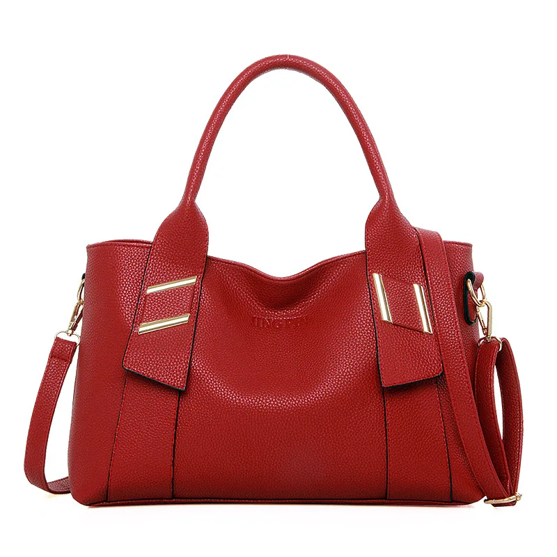 2016 Fashion Summer Luxury Women Bags Leather Handbags Trunk Bolsos Messenger Red Bag Shoulder Bag Sac A Main Femme De Marque