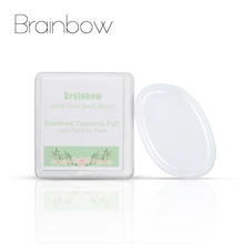 Brainbow силиконовая губка для макияжа, мягкое желе для основы под макияж, крем-пудры, косметическая пуховка, красота, предметы первой необходимости, 3 ', чистый, не есть, основа
