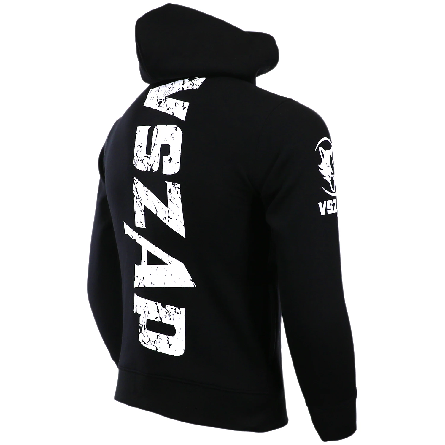 VSZAP толстовка с длинными рукавами пальто Move мужские футболки кофты с капюшоном в стиле MMA Wolf Head сохраняющие тепло дышащие мужские спортивные свитера больших размеров S-4XL