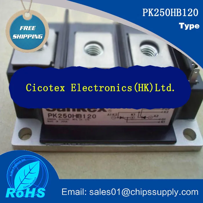 

Тиристорные модули IC PK250HB120, силовой Тиристор/диодный модуль 1200 в, 250 А