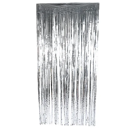 2/3M Metallic Foil Curtain Wedding Birthday Decoration Party Reusable